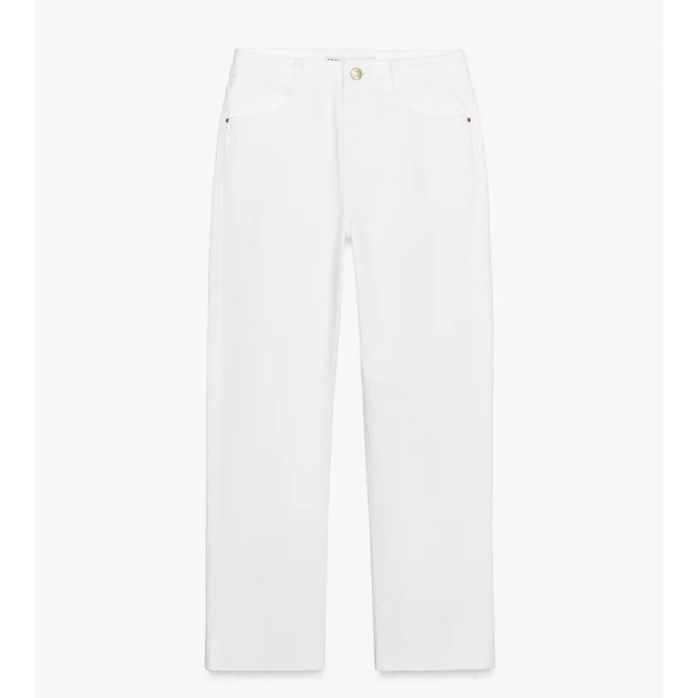 Zara High Rise Straight Jeans size 8
